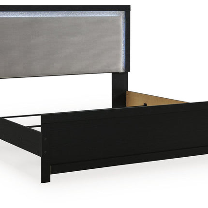 Maeling - Upholstered Panel Bed