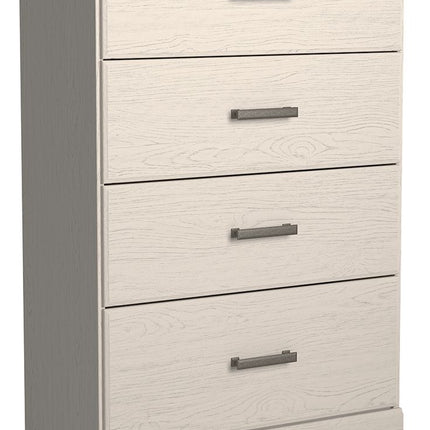Stelsie - Four Drawer Chest - White