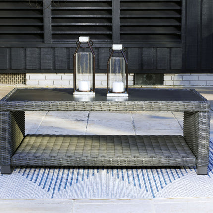 Elite Park - Rectangular Cocktail Table - Gray