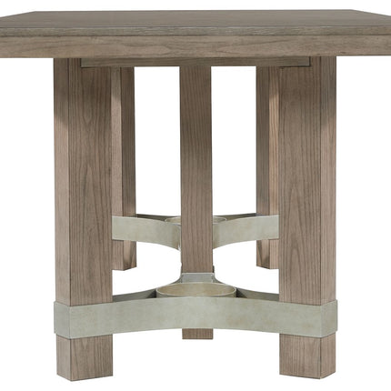 Chrestner - Rectangular Dining Room Table - Gray