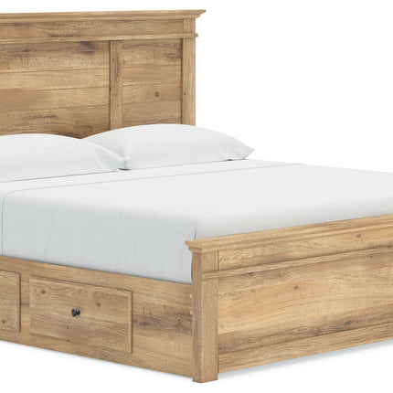 Makidern - Panel Storage Bed