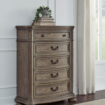 Ardenfield - Five Drawer Chest - Light Brown