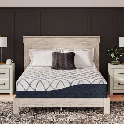 12 Inch Chime Elite 2.0 - Twin Mattress - White / Blue