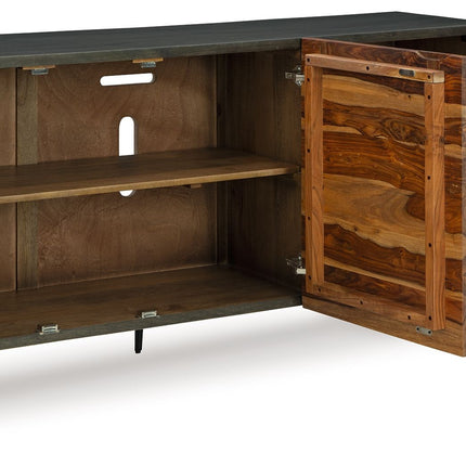 Darrey - Accent Cabinet - Natural / Brown