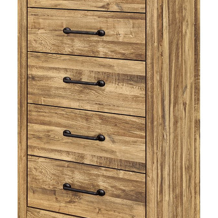 Maystonna - Five Drawer Chest - Brown