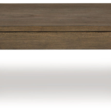 Rosswain - Lift Top Cocktail Table - Warm Brown