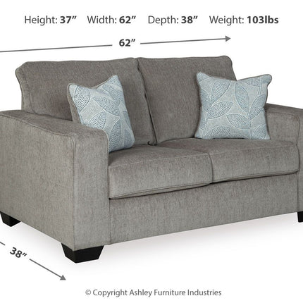 Altari - Stationary Loveseat