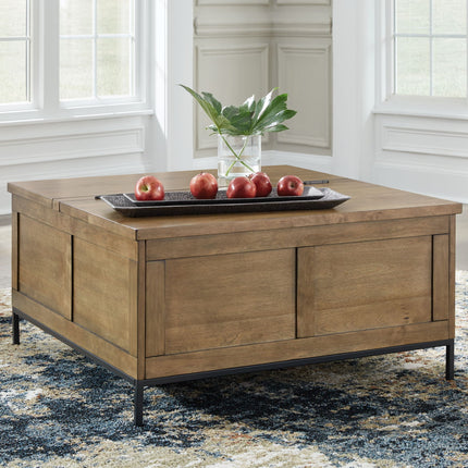 Torlanta - Lift Top Cocktail Table - Brown