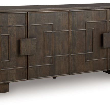 Cato - Accent Cabinet - Dark Brown