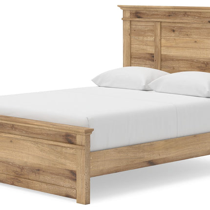 Makidern - Panel Storage Bed
