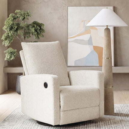 Oaklynn-Manor - Swivel Glider Recliner - Canvas