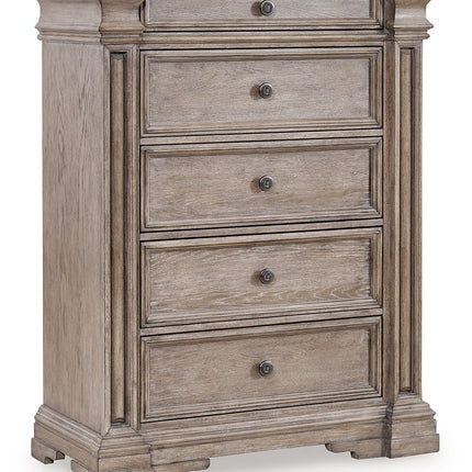 Blairhurst - Five Drawer Chest - Light Grayish Brown