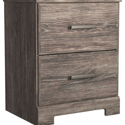 Ralinksi - Two Drawer Night Stand - Gray
