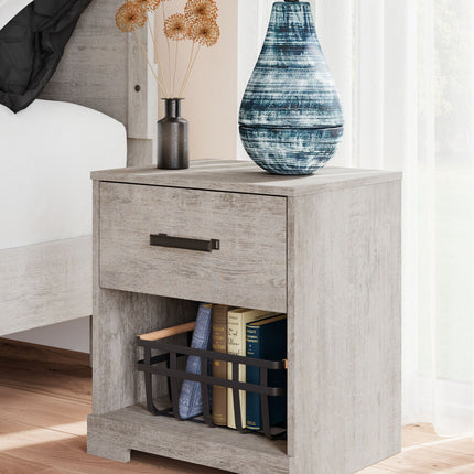 Shawburn - One Drawer Night Stand - Gray
