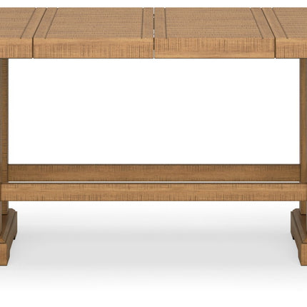 Havonplane - Rectangular Dining Room Counter Extension Table - Brown