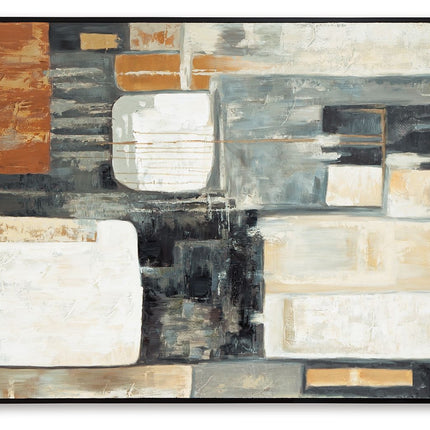 Howford - Wall Art - Brown / Black / Gray