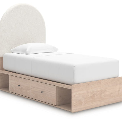 Arloster - Upholstered Panel Bed