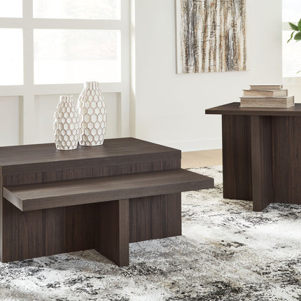 Zendex - Occasional Table Set (Set of 2) - Brown