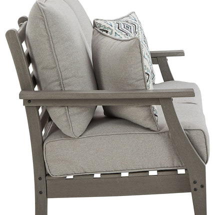 Visola - Loveseat w/Cushion - Gray