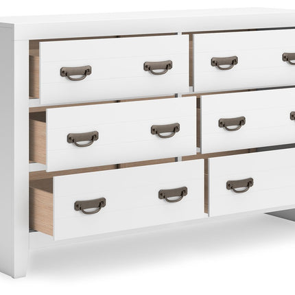 Binterglen - Dresser - White