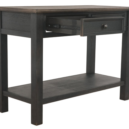 Tyler Creek - Sofa Table - Grayish Brown / Black