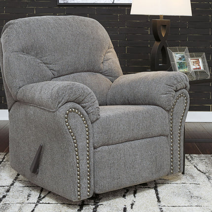 Allmaxx - Rocker Recliner - Pewter