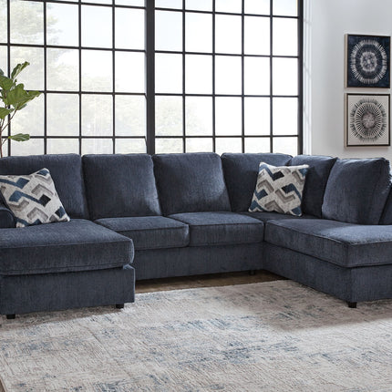 Albar Place - Sectional With Ottoman