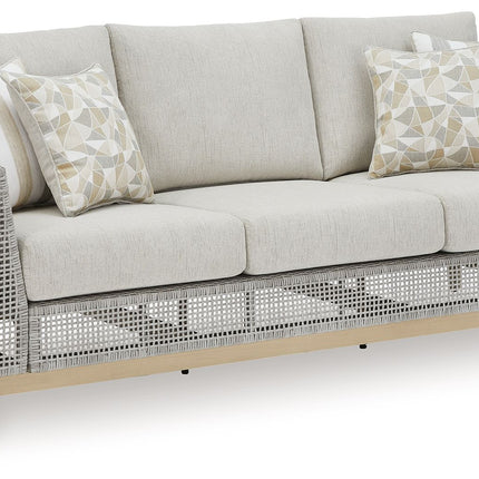 Seton Creek - 4 Pc. - Lounge Set - Gray
