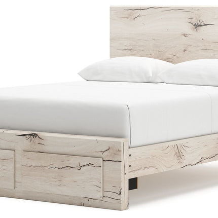 Lawroy - Panel Bed With Storage