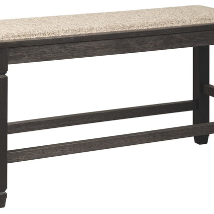 Tyler Creek - DBL Counter UPH Bench  - Antique Black
