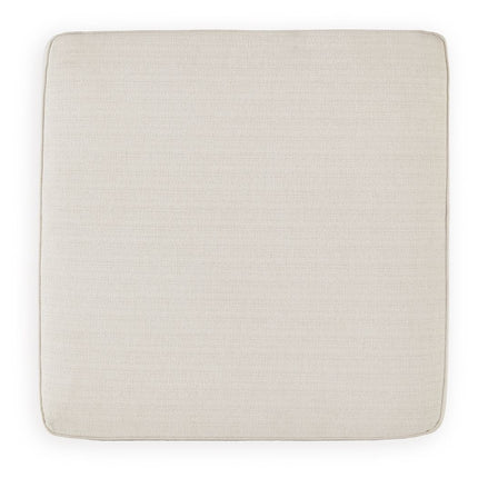 Lerenza - Oversized Accent Ottoman - Birch