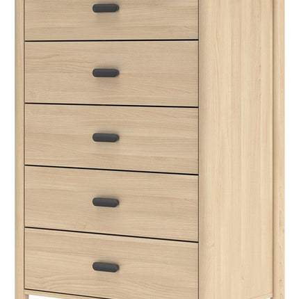Cabinella - Five Drawer Chest - Tan