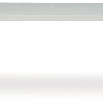 Seton Creek - Oval Dining Table With Umb Opt - White