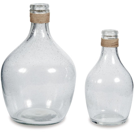 Marcin - Vase Set (Set of 2) - Clear