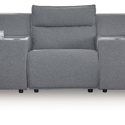 Modmax II - Reclining Sectional - Salt And Pepper