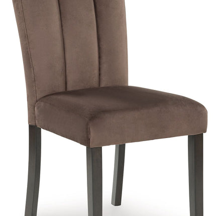 Jeshina - Dining Upholstered Side Chair (Set of 2) - Mocha