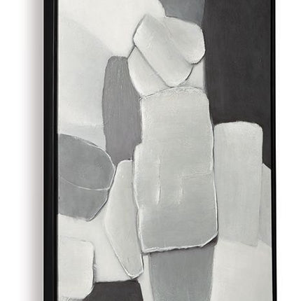 Adilson - Wall Art - White / Gray / Black