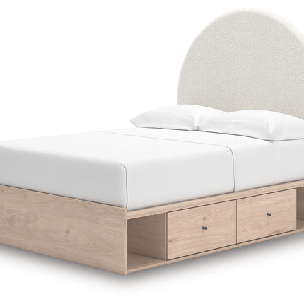 Arloster - Upholstered Panel Bed
