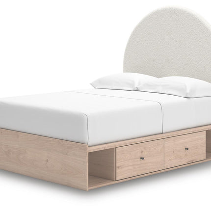 Arloster - Upholstered Panel Bed