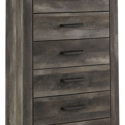 Wynnlow - Five Drawer Chest - Gray