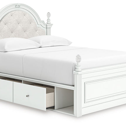 Kozlani - Upholstered Panel Storage Bed