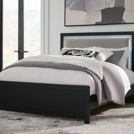 Maeling - Upholstered Panel Bed