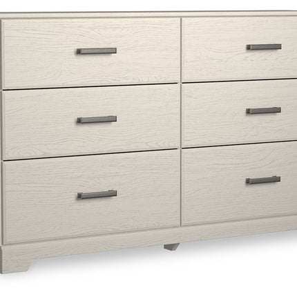 Stelsie - Six Drawer Dresser - White