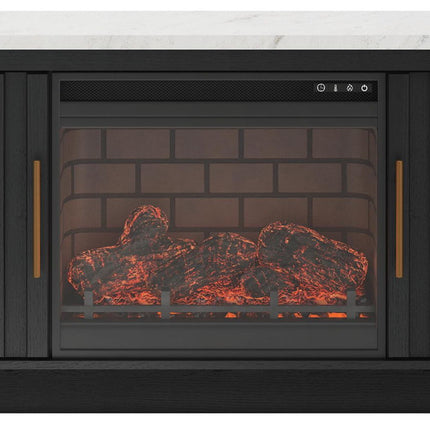 Cadmori - TV Stand With Fireplace Option