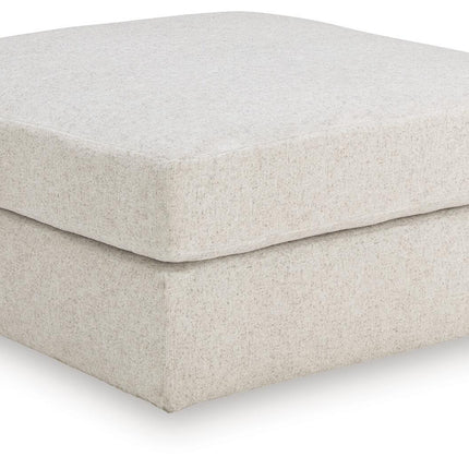 Kestrie - Oversized Accent Ottoman - Feathered