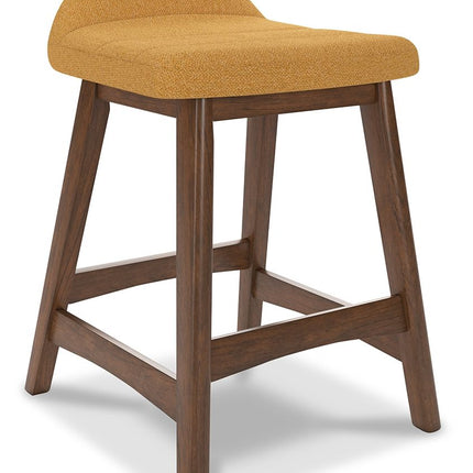 Lyncott - Upholstered Barstool (Set of 2)