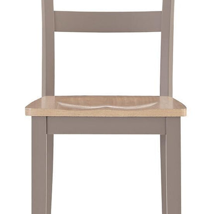 Harperfeld - Dining Room Side Chair (Set of 2) - Natural / Gray