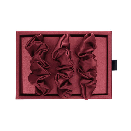 Blissy Scrunchies - Burgundy
