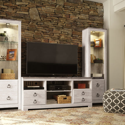 Willowton - Entertainment Center With Fireplace Option