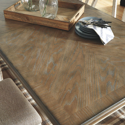 Realyn - Rectangular Dining Table Set